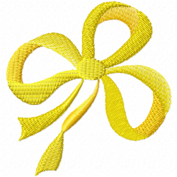 Ribbions And Bows Embroidery Design 4